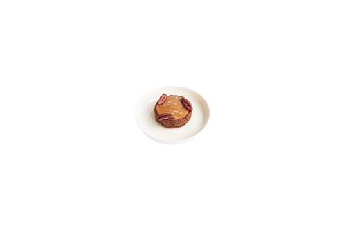 PECAN BROWNIE, SALTED CARAMEL
